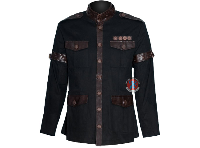 Admiral von Messing Gothic steampunk jacket
