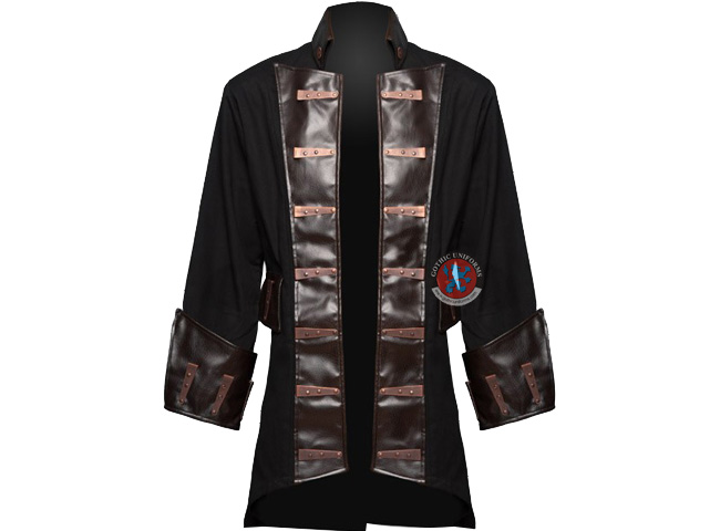 Electrostatic Victorian steampunk coat 