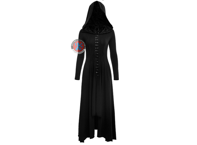 Gothic Knit Long Dress
