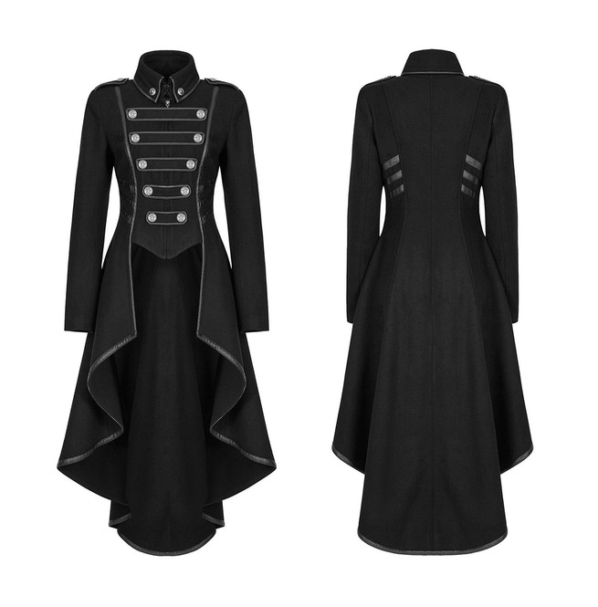 Womens Gothic Military Coat 