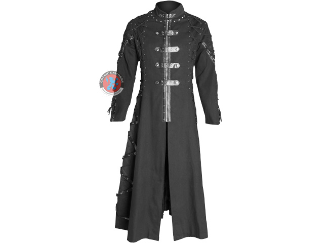 long coat Baptist Gothic mens coat