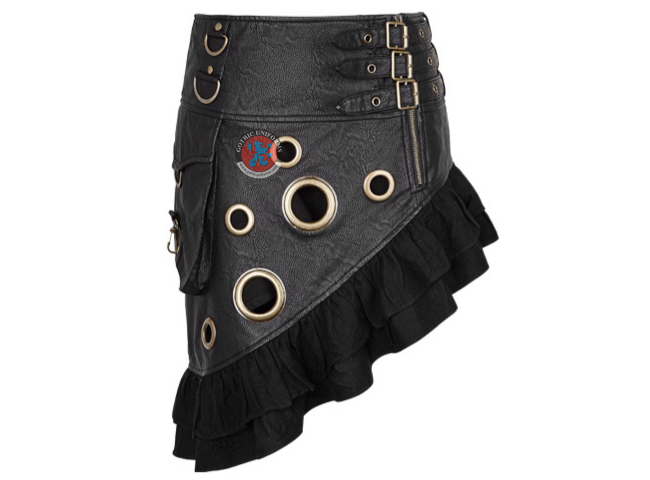 Steam Punk Flounce Skirt Kilt