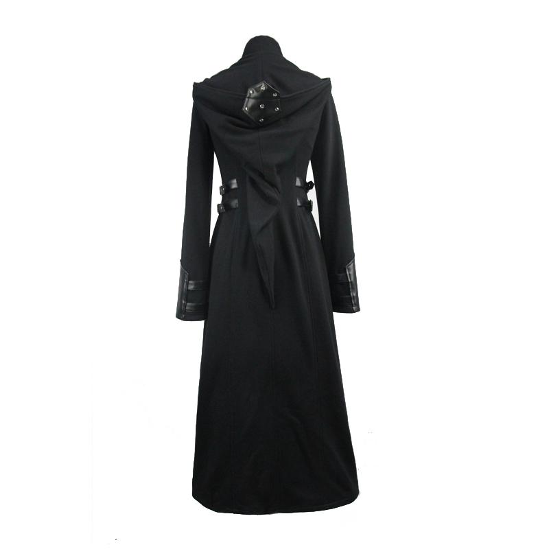 Womens Military Style Goth Coat